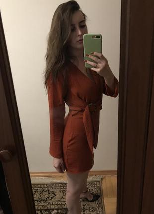 Бронзове міні плаття top shop 2