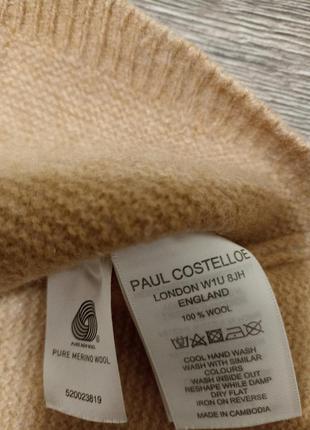 Свитер шерсть paul costelloe8 фото