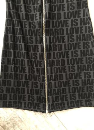 Платье на замок от h&m hard love4 фото