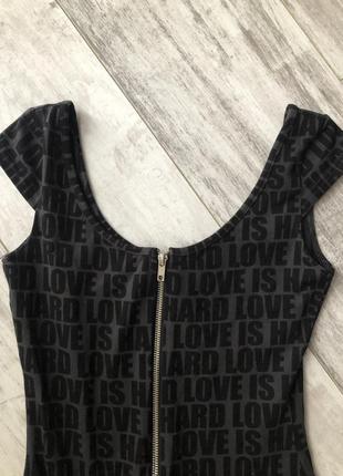 Платье на замок от h&m hard love3 фото