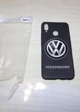 Чохол (марки машин) для huawei p smart plus volkswagen