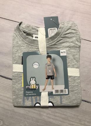 Піжама футболка і шорти домашній костюм