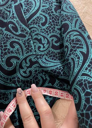 Платье зелёное 3