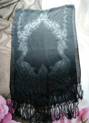 Шелковый брендовый шарф от lauren ralph lauren2 фото