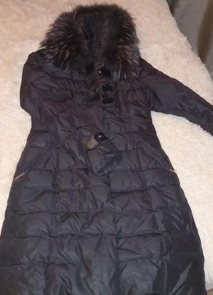 Пуховік із хутром