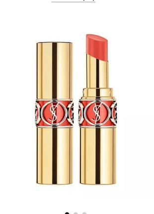 Ysl volupte shine помада-блиск для губ № 8 catch me orange