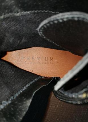 Мужские черные кожаные ботинки jack & jones