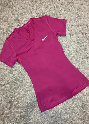 Женская футболка nike women's pro cool3 фото