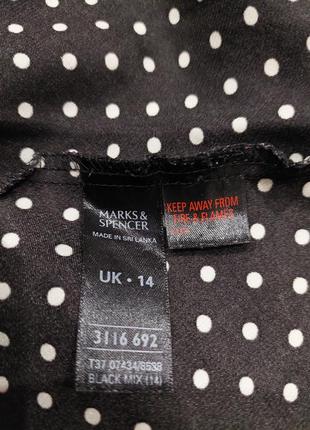 Ночнушка сатиновая marks&spencer  р. 14/42/xl5 фото