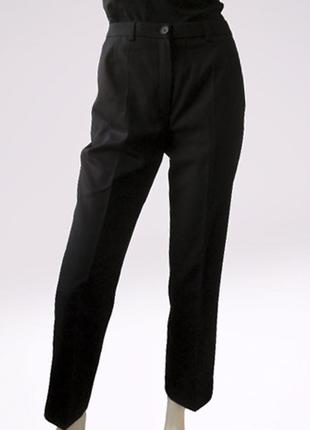 Шерстяные брюки на резинке бренда akris swiss, швейцария5 фото