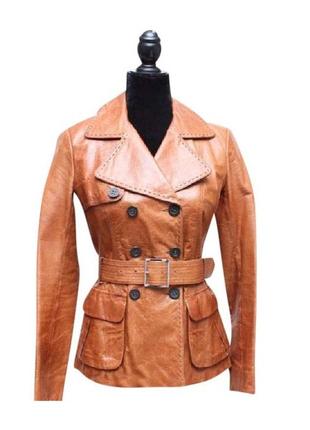 Кожаная куртка karen millen