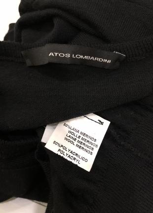 Atos lombardini wool , базовая мериносовая шерстяная футболка, италия3 фото