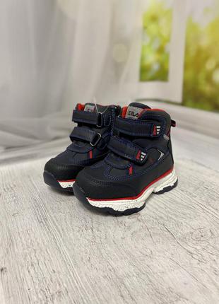Зимові черевики для хлопчика kimbo-o5 фото