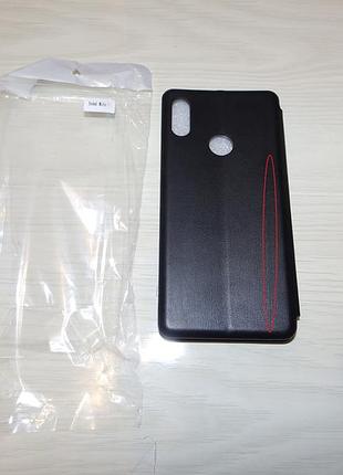 Чехол-книжка для xiaomi redmi note 7/note 7 pro (черный) 5
