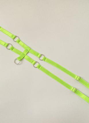 Портупея, чокер, гартеры, стрепы, шлейки, бижутерия, аксессуар, украшение на шею