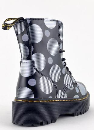 Черевики dr martens jadone polka dot black8 фото