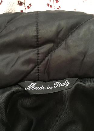 Стьогона куртка-пальто mane in italy4 фото