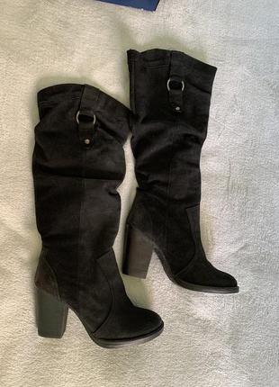 Замшевые сапожки знаменитого бренда «steve madden”