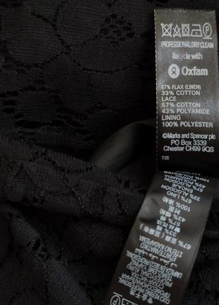 Элегантный жакет marks&spencer черного цвета6 фото