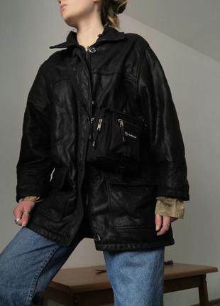 Шкіряна куртка oakwood3 фото