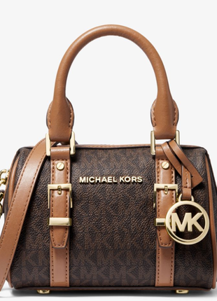 Маленькая  сумка через плечо bedford legacy с логотипом michael kors оригинал3 фото