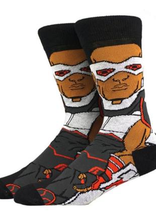 Шкарпетки з принтом сокола