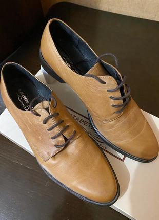 Новые кожаные туфли elisabeth stuart (франция)