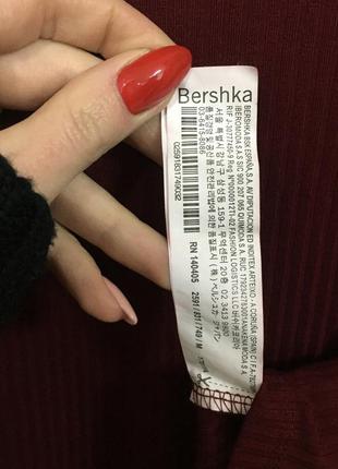 Кофта гольф в рубчик від бренду bershka5 фото