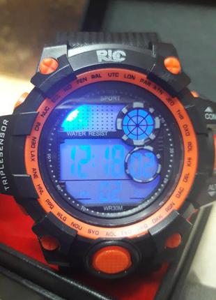 Спортивные часы ric sport watch, triple sensor, возможен обмен7 фото