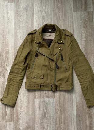 Новая курточка burberry brit “patchford” linen moro jacket