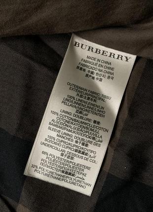 Новая курточка burberry brit “patchford” linen moro jacket9 фото