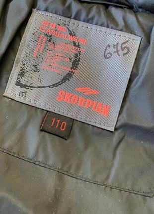 Новая демисезонная куртка на мальчика, skorpian, 110р.5 фото