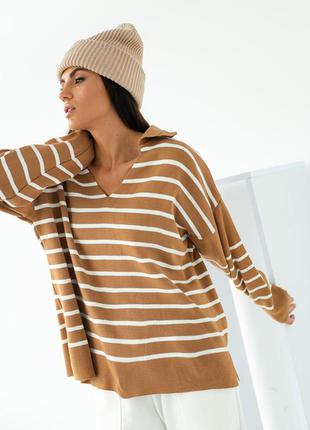 Кофта в смужку 3