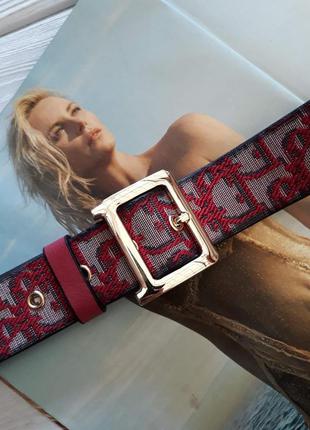 Ремінь жіночий шкіряний в стилі dior / ремень женский кожаный в стиле dior