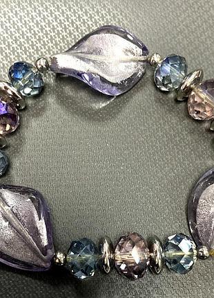 Браслет мурманское стекло