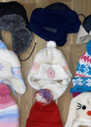 Детская шапка для девочки для мальчика зима , демисезонные3 фото