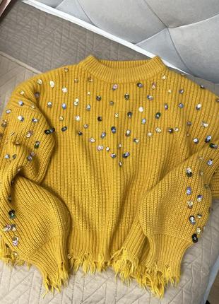 Тёплый кашемировый свитер/ теплий шерстяний светер