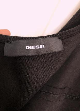 Платье с кожаной вставкой diesel 6