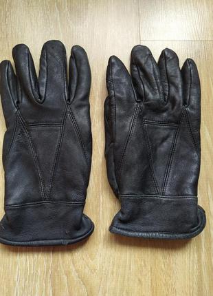 Перчатки кожаные мужские thinsulate1 фото