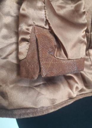 Стильная кожаная косуха в винтажном стмле от new look, 36/388 фото