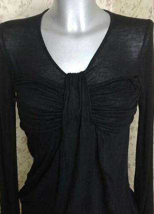 Блузка чёрная прозрачная тонкая сетка  s-l1 фото