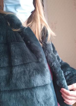 Пальто из искусственного меха, короткое1 фото