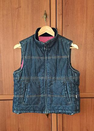 Женская джинсовая жилетка esprit
