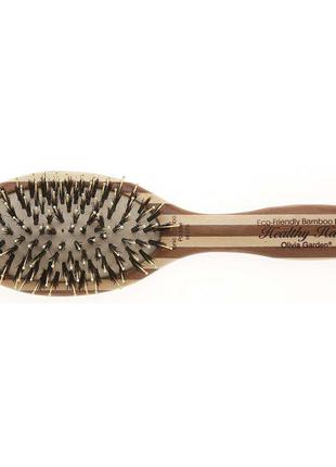 Натуральна бамбукова професійна щітка для волосся