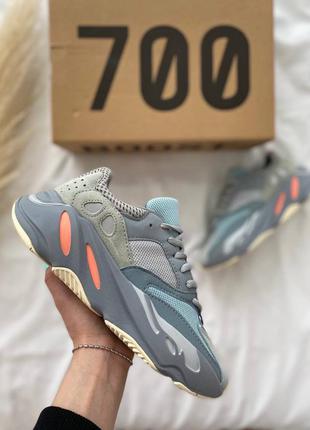 Adidas yeezy boost 700 v2 blue жіночі кросівки 🔺 адідас ези