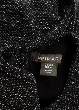 Нарядное платье с люрексом primark3 фото