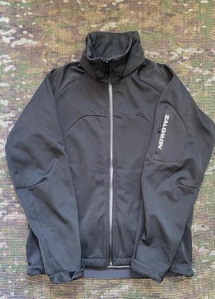 Куртка salomon climapro 10.000/10.000 soft shell , оригінал, розмір s/m