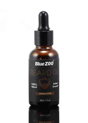 Масло для бороди blue zoo sandalwood 30 мл2 фото