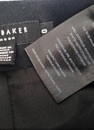 Черная юбка с баской ted baker3 фото