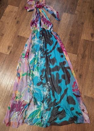 Сарафан traffic people,раз м,натуральний шовк,зав'язується на шиї